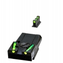 ALZA + PUNTO HIVIZ GLOCK REGULABLE FIBRA OPTICA