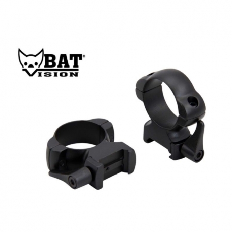 ANILLAS BAT VISION WEAVER DESMONTABLE 30 MM ACERO ALTA BAT006