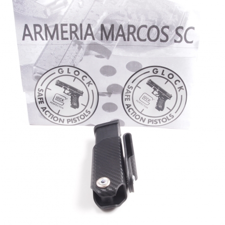 FUNDA CARGADOR SICKINGER IPSC BOX CARBON -DESIGN TODO GLOCK C/.9X19MM