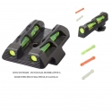 ALZA + PUNTO HIVIZ GLOCK 43 LiteWave Fibra Optica