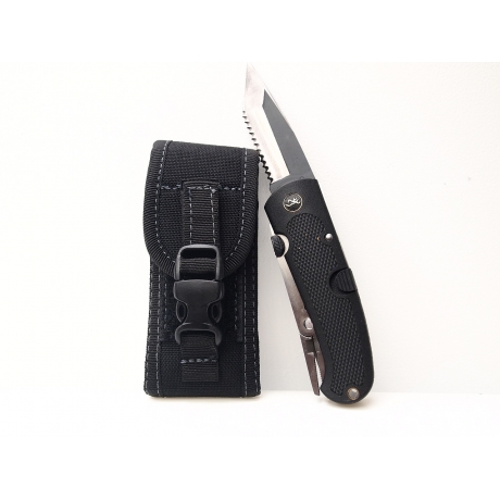 NAVAJA BROWNING CON HERRAMIENTA EN FUNDA CORDURA