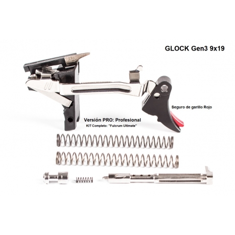 DISPARADOR ZEV GLOCK Gen3 9x19 PRO B/R